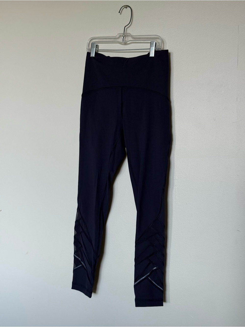 High-Waist Navy Women's Active Leggings